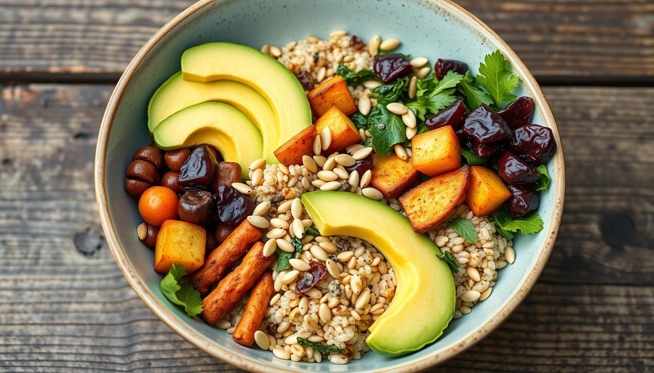 Fresh ingredients for healthy home cooking